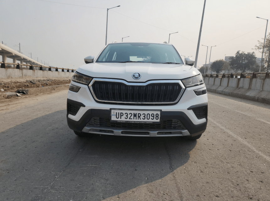 Used Skoda Kushaq Ambition TSI MT SUV in Noida - 42,000 km, priced at ₹12,65,000.