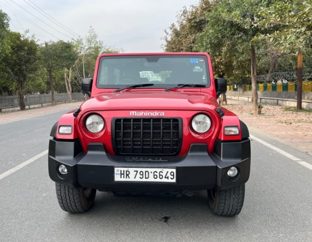 Used Mahindra Thar LX Hard in Red - Petrol SUV for Sale in Lucknow